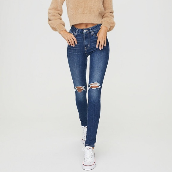 Levi’s 721 High Rise Skinny Jeans 28 - Picture 9 of 11